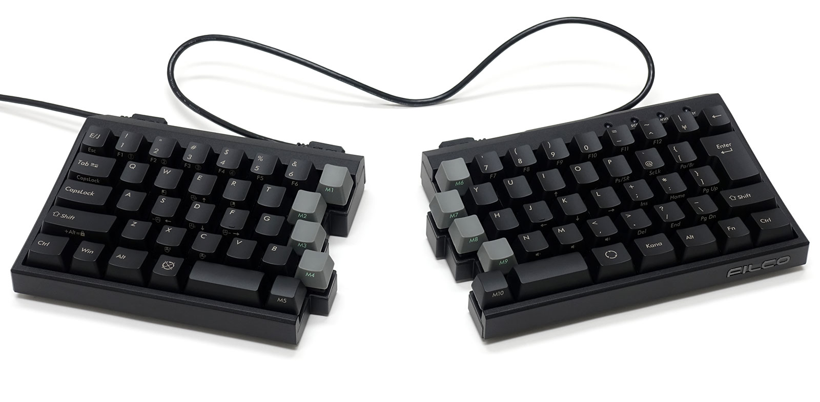 分離型キーボードを使ってみた感想「Majestouch Xacro M10SP